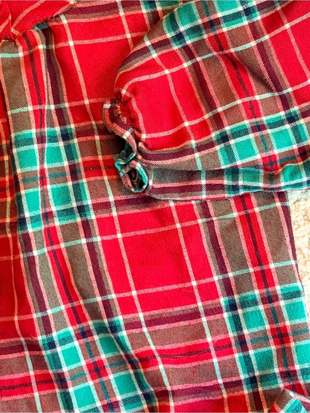 Gymboree festive plaid